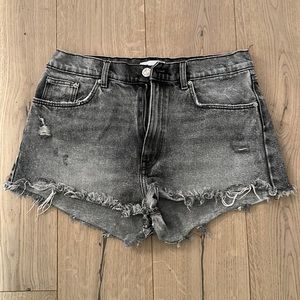 Zara Cut Off Denim Shorts